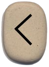 Online rune divination - the Kauna rune