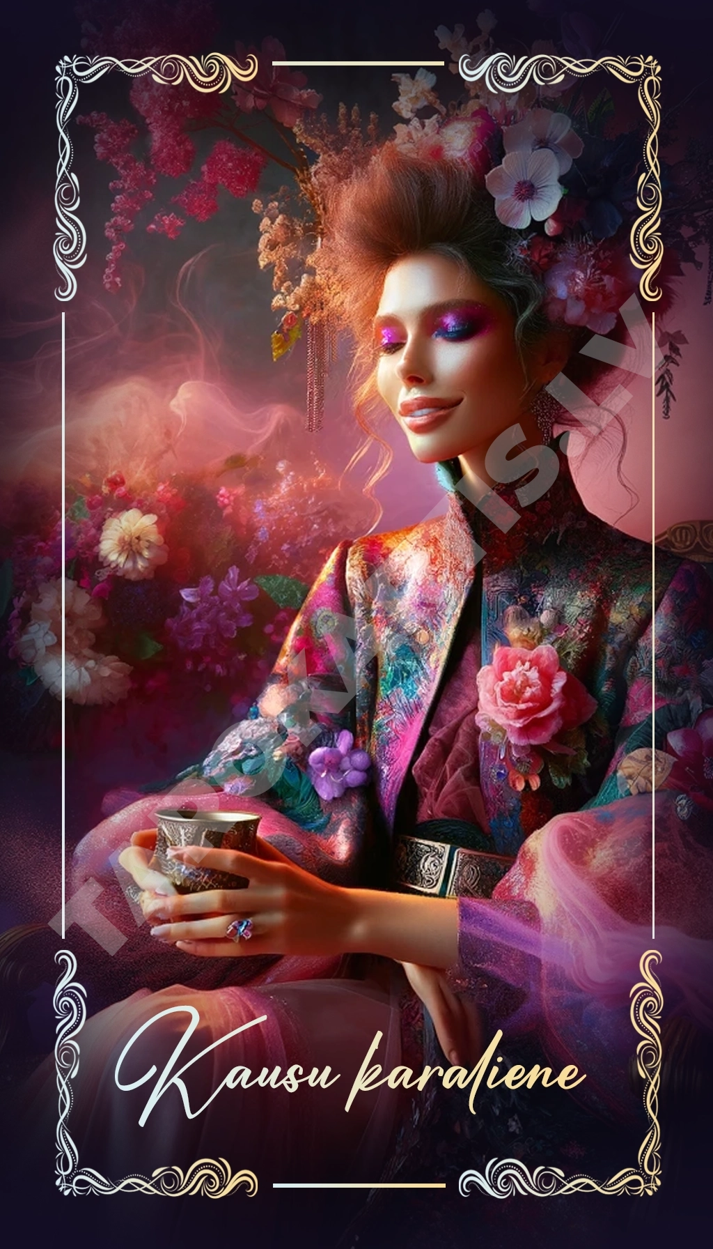 Королева Кубков значение TaroKartis.lv