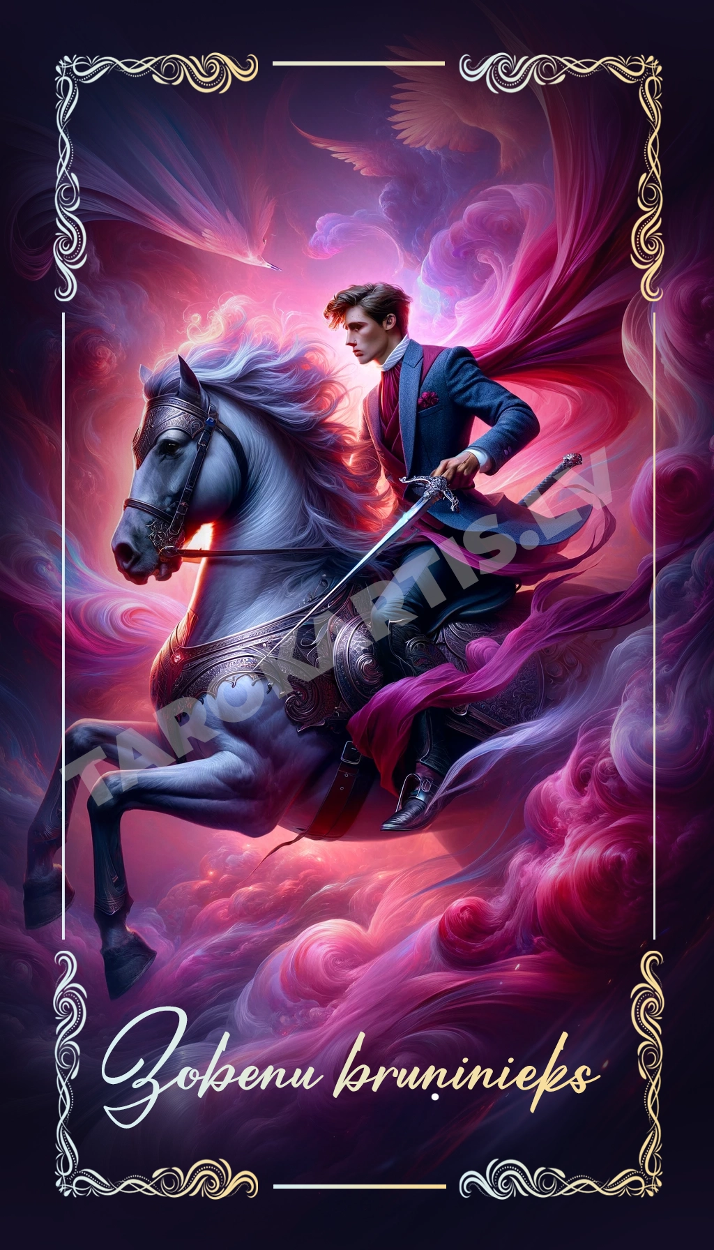 Knight of Swords meaning TaroKartis.lv
