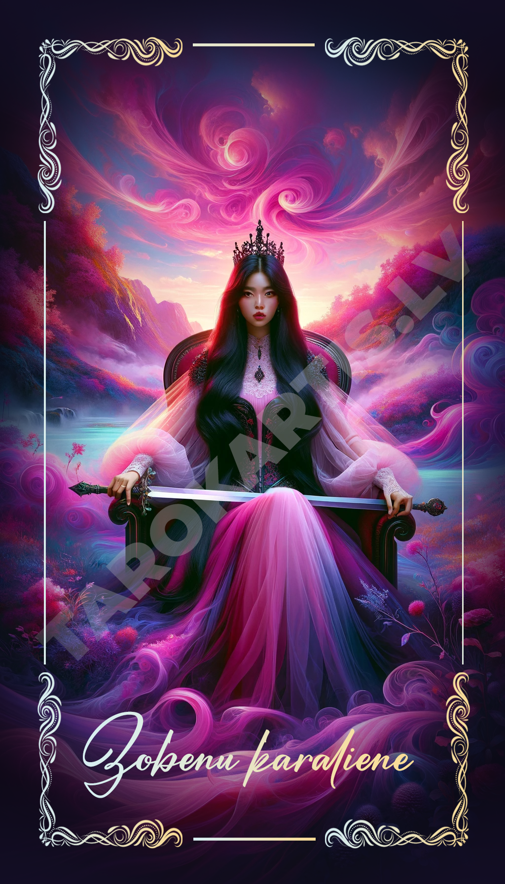 Queen of Swords meaning taro kārtis lv